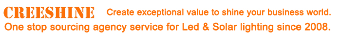 One Stop sourcing solution for Led lighting, solar lighting